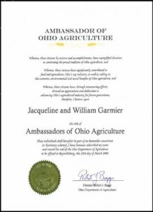 Ambassonador of Ohio Agriculture