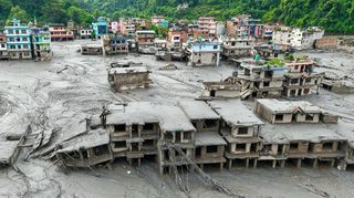 尼泊尔泥石流灾害
